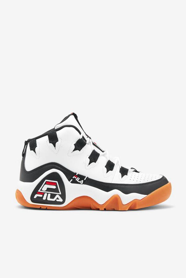 Zapatillas Fila Hombre Blancas / Negras / Rojas - Grant Hill 1 Tarvosofficial - España 851406YTL